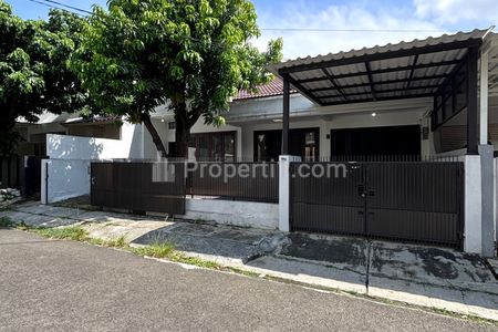 DIJUAL RUMAH 1,5 LANTAI DENGAN LAY OUT LUAS DI PONDOK INDAH, JAKARTA SELATAN