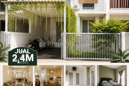 Dijual Rumah Pakuwon City, Puri Asri, Surabaya Timur - Dekat Pakuwon City Mall, Universitas Widya Mandala, Sma Gloria, Sekolah Xin Zhong - 2 Milyaran 