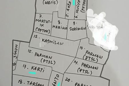 Dijual Tanah Zona Industri di Lengkong, Nganjuk