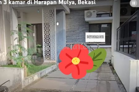 Dijual Rumah Minimalis Siap Huni dengan Harga Murah di Harapan Mulya Regency Bekasi