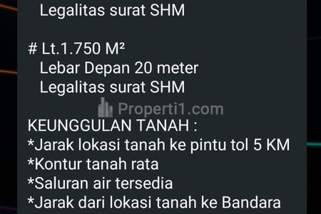 Jual Tanah Strategis di Kertajati, Majalengka, Dekat Exit Tol Cipali dan Bandara Internasional Jawa Barat