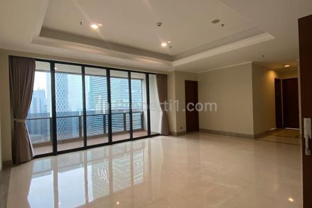 For Lease Unit Apartment at District 8 SCBD South Jakarta - Type 4+1 BR Unfurnished with Private Lift