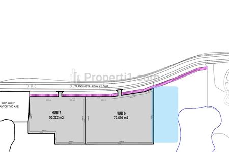 Jual Nego Tanah HGB Zona Industri Luas 7 Hektar Akses Kontainer, Dekat KJIE, TMMIN Plant 2, Margamulya, Telukjambe, Karawang, Jawa Barat