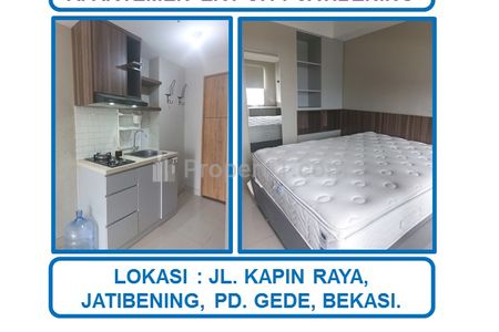 Jual Cepat Apartemen LRT City Jatibening Tipe Studio Furnish di Pd. Gede, Bekasi - Harga Spesial