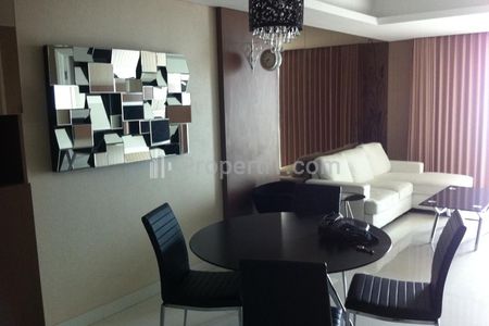 Dikontrakkan Apartemen Trillium Residence 2 BR Siap Huni Furnished Lokasi Pusat Kota Surabaya, Seberang Delta Plaza