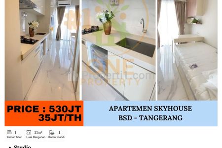 Disewakan Apartemen Skyhouse BSD – Tangerang