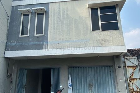Dijual Gudang 1359 m2 di Plus Ada Ruko 3 Lantai Raya Menganti Gresik - Strategis Hadap Nol Jalan Raya Komersial Area Cocok Buat Segala Usaha