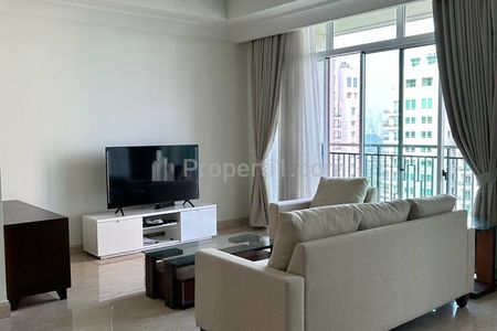 For Lease Apartment Pakubuwono View Type 3+1 BR Full Furnished - Strategic Location in South Jakarta
