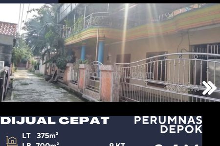 Dijual 2 Rumah Gandeng Jadi Satu Dalam Perumahan di Pancoran Mas Depok