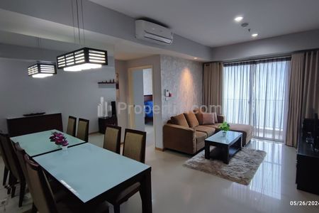 Disewakan Apartment Casa Grande Residence Terkoneksi dengan Mall Kota Kasablanka - Type 2BR Fully Furnished