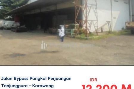 Dijual Gudang Tanjungpura, Karawang Barat, Jawa Barat