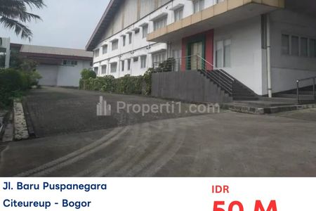 Dijual Gudang di Puspanegara, Bogor Jawa Barat