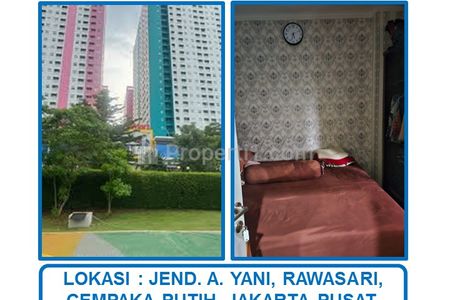Jual Cepat Apartemen Green Pramuka City Tipe 2 BR Full Furnished di Jakarta Pusat - Harga Spesial 
