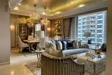 For Lease Luxurious Apartment at Pondok Indah Residence Type 3+1BR Full Furnished - Strategic Location in South Jakarta