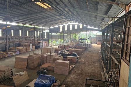Jual Gudang di BSD Cisauk, Jl. Raya Lapan, Tangerang - SHM, Bisa Masuk Container 40 Feet