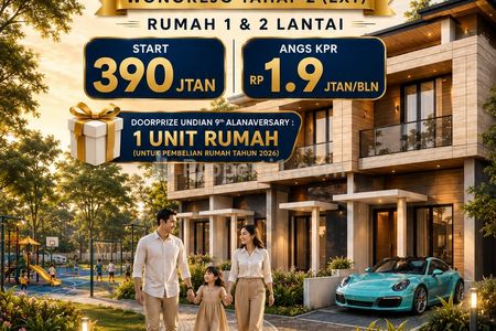Rumah Dijual Grand Alana Wonorejo Tahap 2 NUP Now, Rungkut, Surabaya Timur