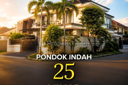 Dijual Rumah Mewah Siap Huni di Pondok Indah, Jakarta Selatan