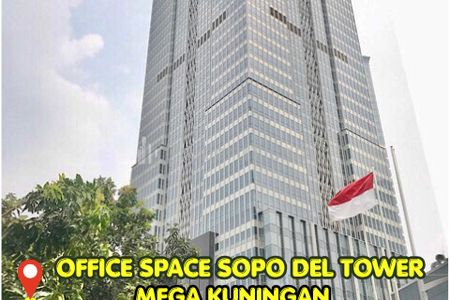 Dijual Office Space Sopo Del Tower CBD Mega Kuningan Luas 270m2 Prime Location