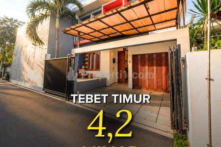 DIJUAL RUMAH SIAP HUNI 2 LANTAI DI TEBET TIMUR – JAKARTA SELATAN