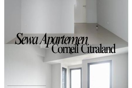 Disewakan Unit Apartemen Cornell CitraLand Surabaya - Studio Kosongan, Cocok untuk Mahasiswa 