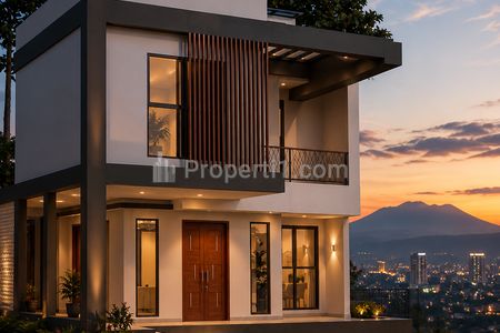 Jual Rumah Villa Siap Huni Mewah Murah di Lembang Bandung
