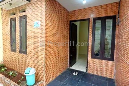 Sewa Rumah Murah di Jakarta Timur, Bale Kambang, Kramat Jati - JL MOH SARBINI - 1,5 Lantai, Unfurnish (abdurrahman)
