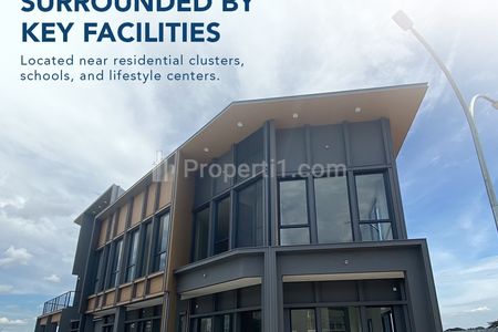 Dijual Ruko Baru Depan Mall Lokasi Premium di Kota Wisata Cibubur