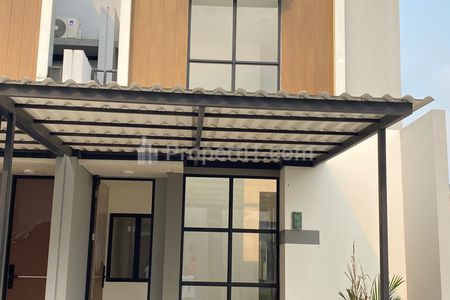 Dijual Rumah Baru 2 Lantai Dalam Cluster Dekat Stasiun Cisauk BSD Tangerang