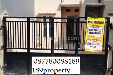 Sewa Rumah Murah di Jakarta Timur, Kramat Jati, Kampung Tengah - KANSA RESIDENCE - 1,5 Lantai, Semi Furnish (surya)