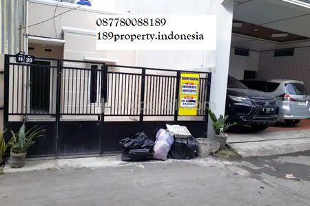 Sewa Rumah Murah di Jakarta Timur, Kramat Jati, Kampung Tengah - KANSA RESIDENCE - 1,5 Lantai, Semi Furnish (surya)