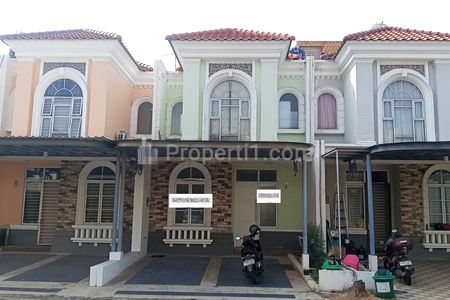 Disewakan Rumah Murah 2 Lantai di Cluster La Seine Jakarta Garden City Jakarta Timur Siap Huni Minimalis Modern