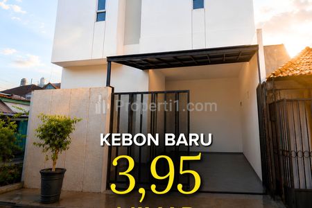 Dijual Rumah Brand New, Minimalis, Homy, Lokasi di Kebon Baru, Tebet, Jakarta Selatan