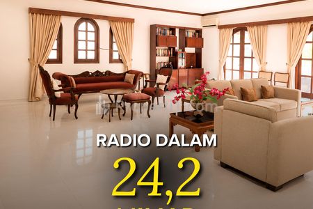 Dijual Rumah Siap Huni dengan Harga NJOP dan Masih Nego di Radio Dalam, Jakarta Selatan