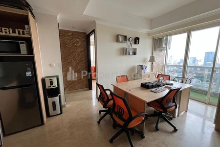 JUAL Apartemen Menteng Park TOWER DIAMOND SEMI PRIVATE LIFT Tipe 2 BR - Luas 72 m2 - Semi Furnished