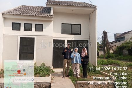 Jual Rumah Subsidi Murah di Cisoka, Tangerang