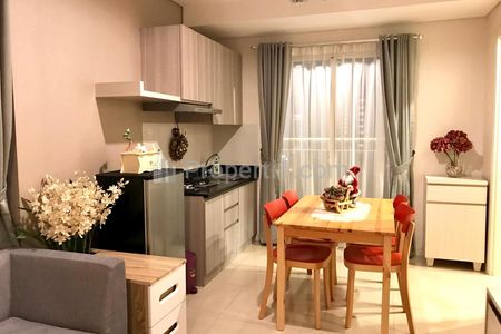 Dijual Cepat Apartemen Madison Park 2 BR Full Furnished Tower Mahogani Lantai 7 Dekat CP & UNTAR
