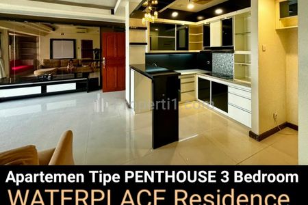 Dijual Apartemen Waterplace Residence Tipe Penthouse 3 Bedroom Full Furnished - Tower A - Lantai 37 - Best View Dekat Pakuwon Mall, SMA Petra 1, Spaz