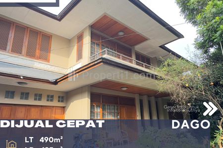 Dijual Rumah Dekat Area Dago Bandung Jarang Ada