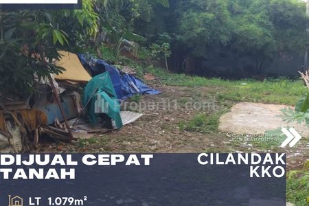 Dijual Tanah Kavling Area Strategis Cocok untuk Rumah Tinggal atau Kost di Cilandak Jakarta Selatan