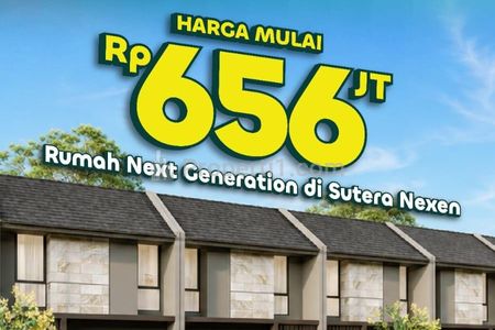 Dijual Rumah Primary Sutera Nexen, Suvarna Sutera, Balaraja Timur, Tangerang | Cicilan 3 Jutaan/Bulan