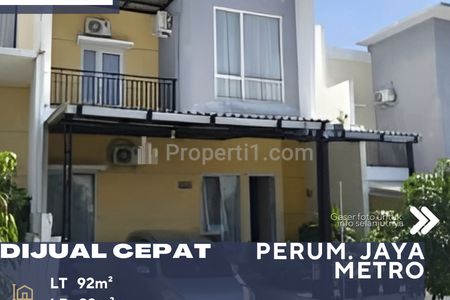 Dijual Rumah Dalam Komplek Perumahan Jaya Metro Siap Huni di Bawah Harga Developer di Tembalang Semarang