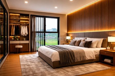 Jual Rumah Villa Premium Siap Huni Harga di Bawah Pasaran Lokasi Strategis di Cisarua Bandung, Hanya 45 Menit dari Jakarta