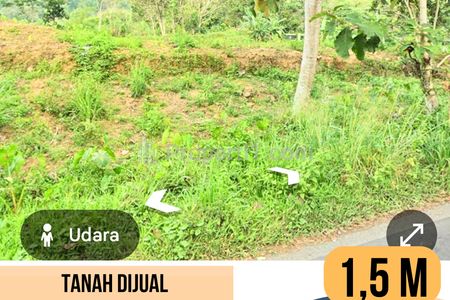 Dijual Tanah 1 ha di Jalan Raya Balapulang - Guci, Tegal, Jawa Tengah