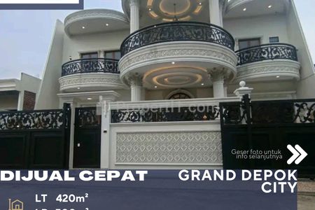 Dijual Rumah Mewah 2 Lantai Siap Huni Dalam Komplek Grand Depok City di Cilodong Depok