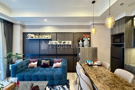 Dijual Apartemen Permata Hijau Suites Jakarta Selatan - Type 2BR Furnished 60 sqm Tower Ivory Low Floor