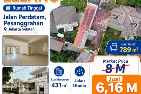 Dijual Cepat Rumah Lelang Lokasi Pesanggrahan Jakarta Selatan