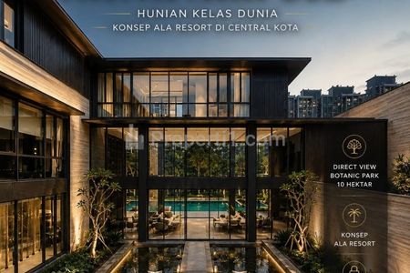 Dijual Rumah Mewah Island Villa, Navapark, BSD City, Tangerang