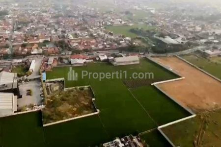 Jual Tanah Sawah Hanya 4 km dari Tol Cileunyi Bandung