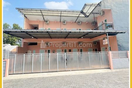 Dijual Kost Eksklusif Wanita 12 Kamar Full Furnish 200m2 dari Jl Kaliurang, 5 Menit UII Pusat - Candi Karang Ngaglik Sleman