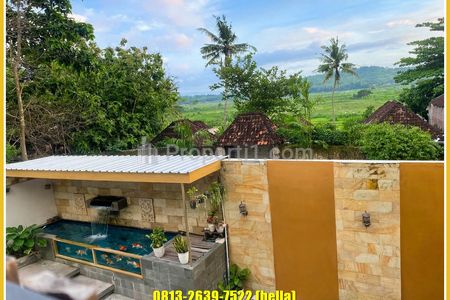 Dijual Villa Joglo 3 Lantai + Kolam Renang & Gazebo di Bangunjiwo Bantul Kasongan, Villa Elite, SHM